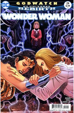 Wonder Woman (5th Series) 24 published by DC with cover art by Bilquis Evely