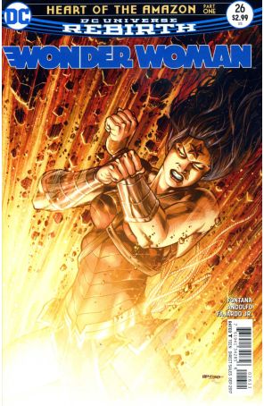 Wonder Woman (5th Series) 26 published by DC with cover art by Jesus Merino
