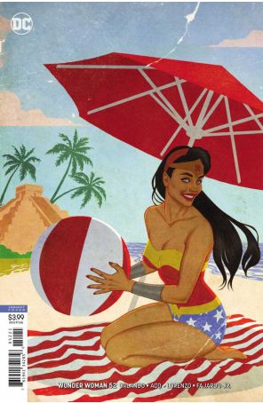 Wonder Woman (5th Series) 52A published by DC with cover art by Jenny Frison