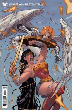 Wonder Woman: Evolution 1A published by DC with cover art by Riley Rossmo