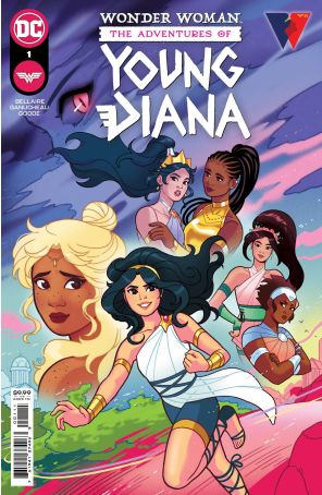 Wonder Woman: The Adventures of Young Diana 1 published by DC with cover art by Paulina Ganucheau
