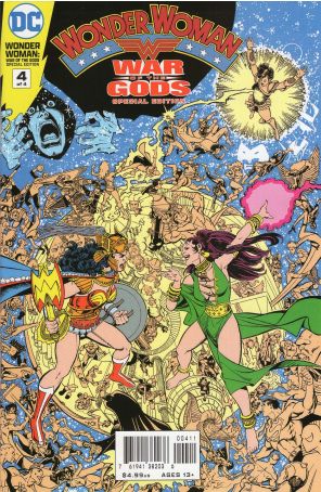 Wonder Woman: The War of the Gods: Special Edition 4 published by DC with cover art by George Pérez