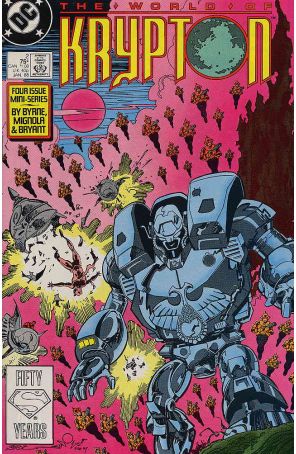 World of Krypton (2nd Series) 2 published by DC with cover art by John Byrne