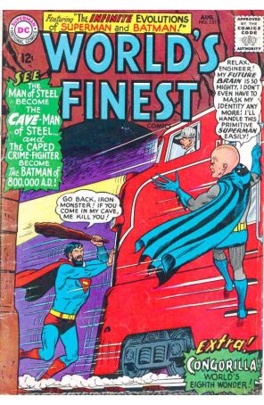 World's Finest Comics 151 published by DC with cover art by George Klein