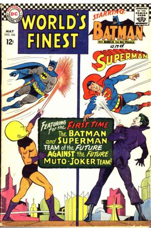 World's Finest Comics 166 published by DC with cover art by Curt Swan