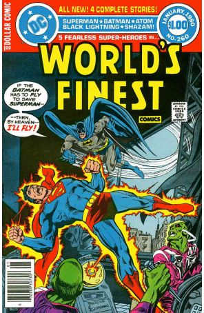 World's Finest Comics 260 published by DC with cover art by Rich Buckler