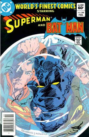World's Finest Comics 288 (Newsstand) published by DC with cover art by Ed Hannigan
