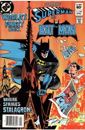 World's Finest Comics 290 (Newsstand) published by DC with cover art by Ed Hannigan