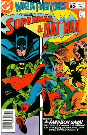 World's Finest Comics 297 (Newsstand) published by DC with cover art by Gene Colan