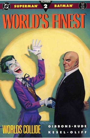 World's Finest 2 published by DC with cover art by Steve Rude