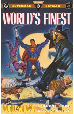 World's Finest 3 published by DC with cover art by Steve Rude