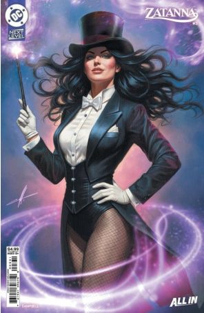 Zatanna (4th Series) 3C published by DC with cover art by Carla Cohen