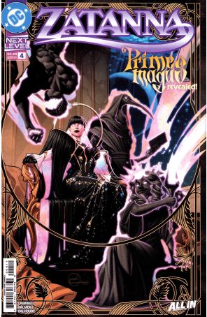 Zatanna (4th Series) 4A published by DC with cover art by Jamal Campbell