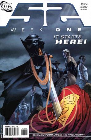 52 1 published by DC with cover art by J.G. Jones