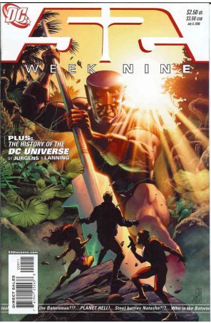 52 9 published by DC with cover art by J.G. Jones