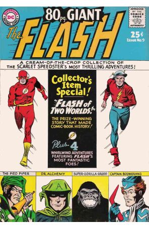 80 Page Giant Magazine 9 published by DC with cover art by Carmine Infantino