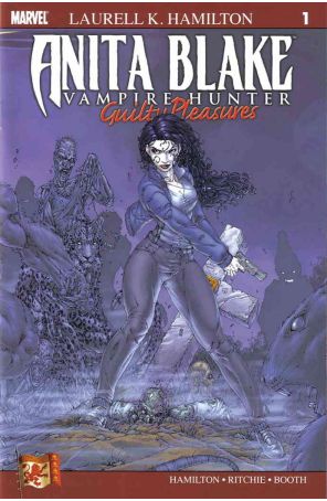 Anita Blake Vampire Hunter: Guilty Pleasures 1 published by Marvel with cover art by Brett Booth