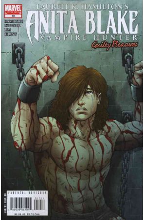 Anita Blake Vampire Hunter: Guilty Pleasures 10 published by Marvel with cover art by Ron Lim