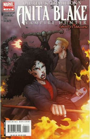Anita Blake Vampire Hunter: Guilty Pleasures 11 published by Marvel with cover art by Ron Lim