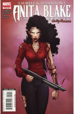 Anita Blake Vampire Hunter: Guilty Pleasures 12 published by Marvel with cover art by Ron Lim