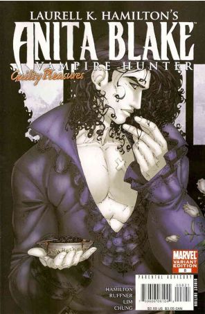 Anita Blake Vampire Hunter: Guilty Pleasures 8A published by Marvel with cover art by Brett Booth