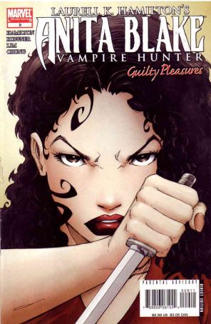 Anita Blake Vampire Hunter: Guilty Pleasures 9 published by Marvel with cover art by Ron Lim