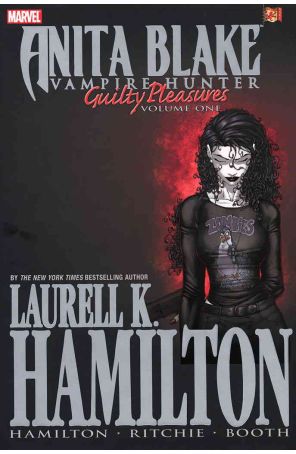 Anita Blake Vampire Hunter: Guilty Pleasures TPB HC 1 published by Marvel with cover art by Bret Booth