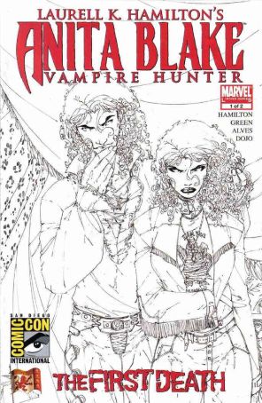 Anita Blake, Vampire Hunter: The First Death 1A published by Marvel with cover art by Brett Booth