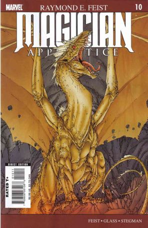Magician: Apprentice 10 published by Marvel with cover art by Ig Barros