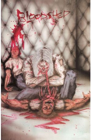 Bloodshed 2LE published by Damage with cover art by Juan Velazquez
