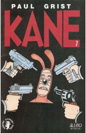 Kane 7 (3rd) published by Dancing Elephant with cover art by Paul Grist