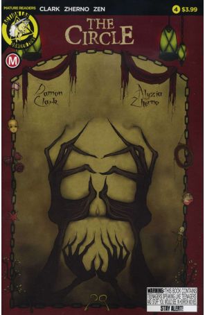 The Circle (Danger Zone) 4A published by Action Lab with cover art by Alyzia Zherno