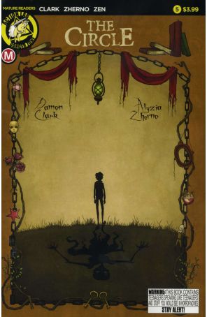 The Circle (Danger Zone) 5A published by Action Lab with cover art by Alyzia Zherno