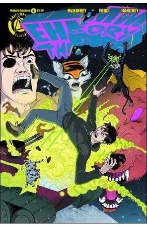 Ehmm Theory: Everything In Small Doses 4 published by Action Lab with cover art by Larkin Ford