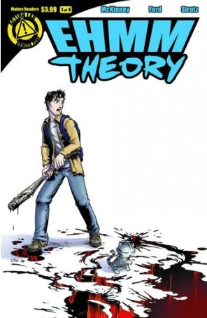 Ehmm Theory 1 published by Action Lab with cover art by Ford Larkin