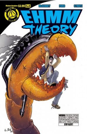 Ehmm Theory 2 published by Action Lab with cover art by Ford Larkin