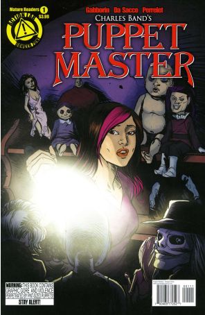 Puppet Master (Danger Zone) 1 published by Action Lab with cover art by Michela Da Sacco
