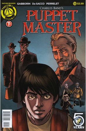 Puppet Master (Danger Zone) 12A published by Action Lab with cover art by Michela Da Sacco