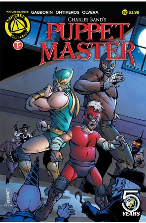 Puppet Master (Danger Zone) 18A published by Action Lab with cover art by Antonio Ontiveros