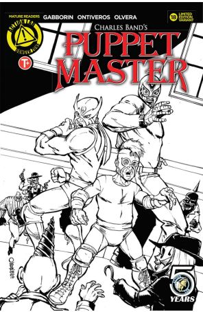 Puppet Master (Danger Zone) 18B published by Action Lab with cover art by Antonio Ontiveros