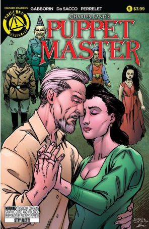 Puppet Master (Danger Zone) 5 published by Action Lab with cover art by Sacco Michela Da