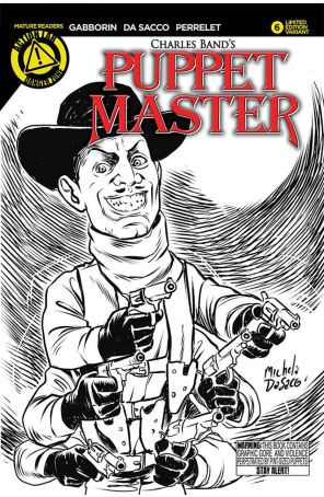 Puppet Master (Danger Zone) 6B published by Action Lab with cover art by Sacco Michela Da