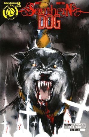 Southern Dog 2 published by Action Lab with cover art by Riley Rossmo