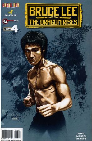 Bruce Lee: The Dragon Rises 4 published by Darby Pop with cover art by John Haun