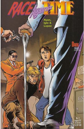 Race Against Time 2 published by Dark Angel with cover art by Jamal Igle