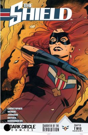Shield (Archie, 2nd Series) 2D published by Archie with cover art by Evan Shaner