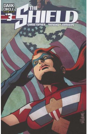 Shield (Archie, 2nd Series) 3A published by Archie with cover art by Joe Eisma
