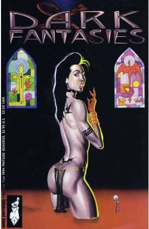 Dark Fantasies 2 published by Dark Fantasy with cover art by Kevin J. Taylor
