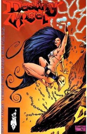 Destiny Angel 2B published by Dark Fantasy with cover art by Ben Fogletto