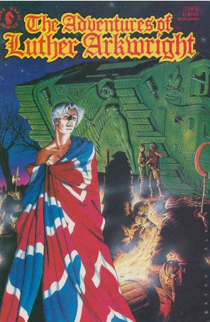 Adventures of Luther Arkwright (Dark Horse) 7 published by Dark Horse with cover art by Bryan Talbot